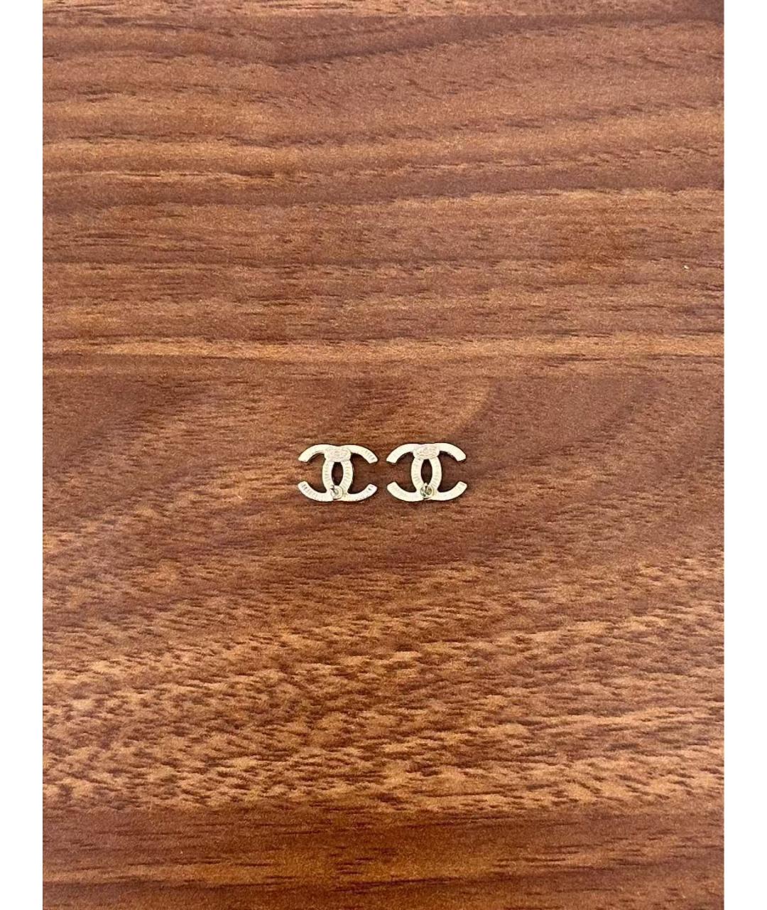 CHANEL Серебряные серьги, фото 6