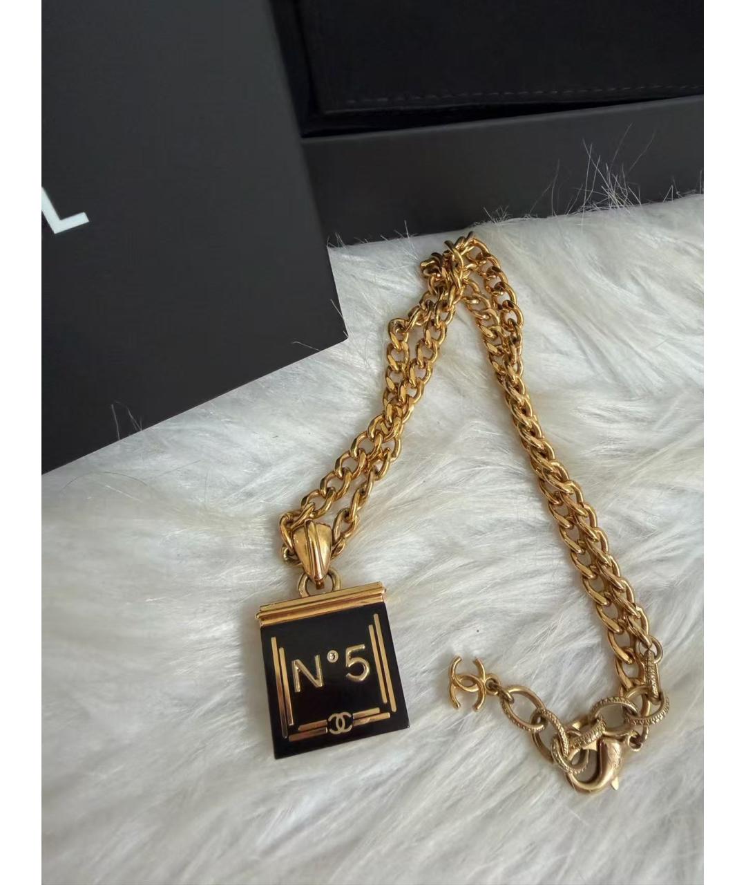 CHANEL Золотая подвеска, фото 4