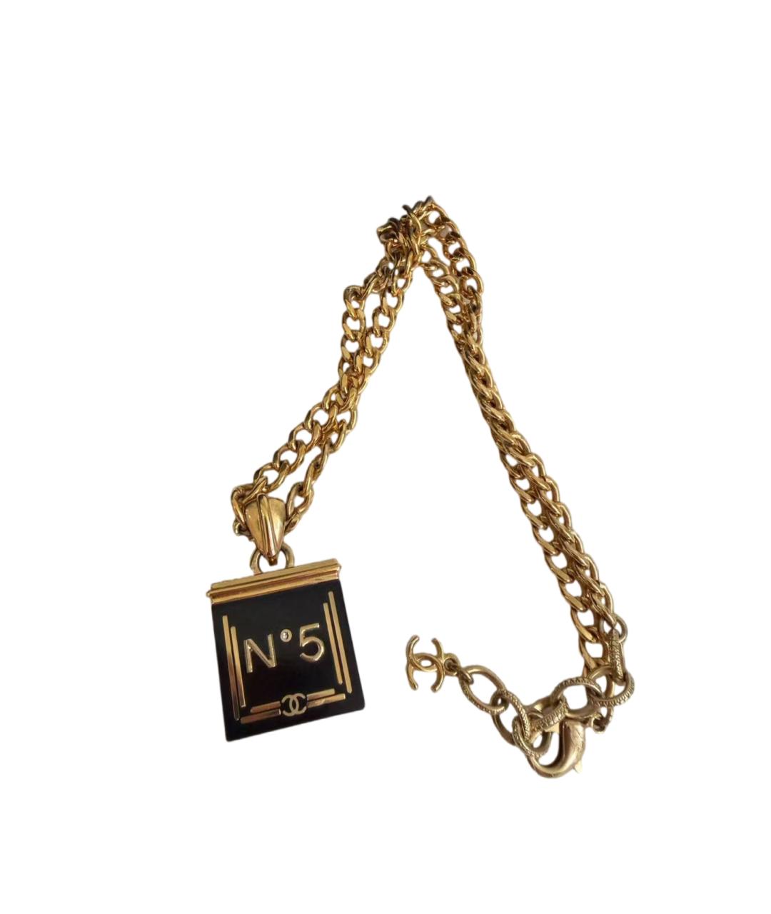 CHANEL Золотая подвеска, фото 5