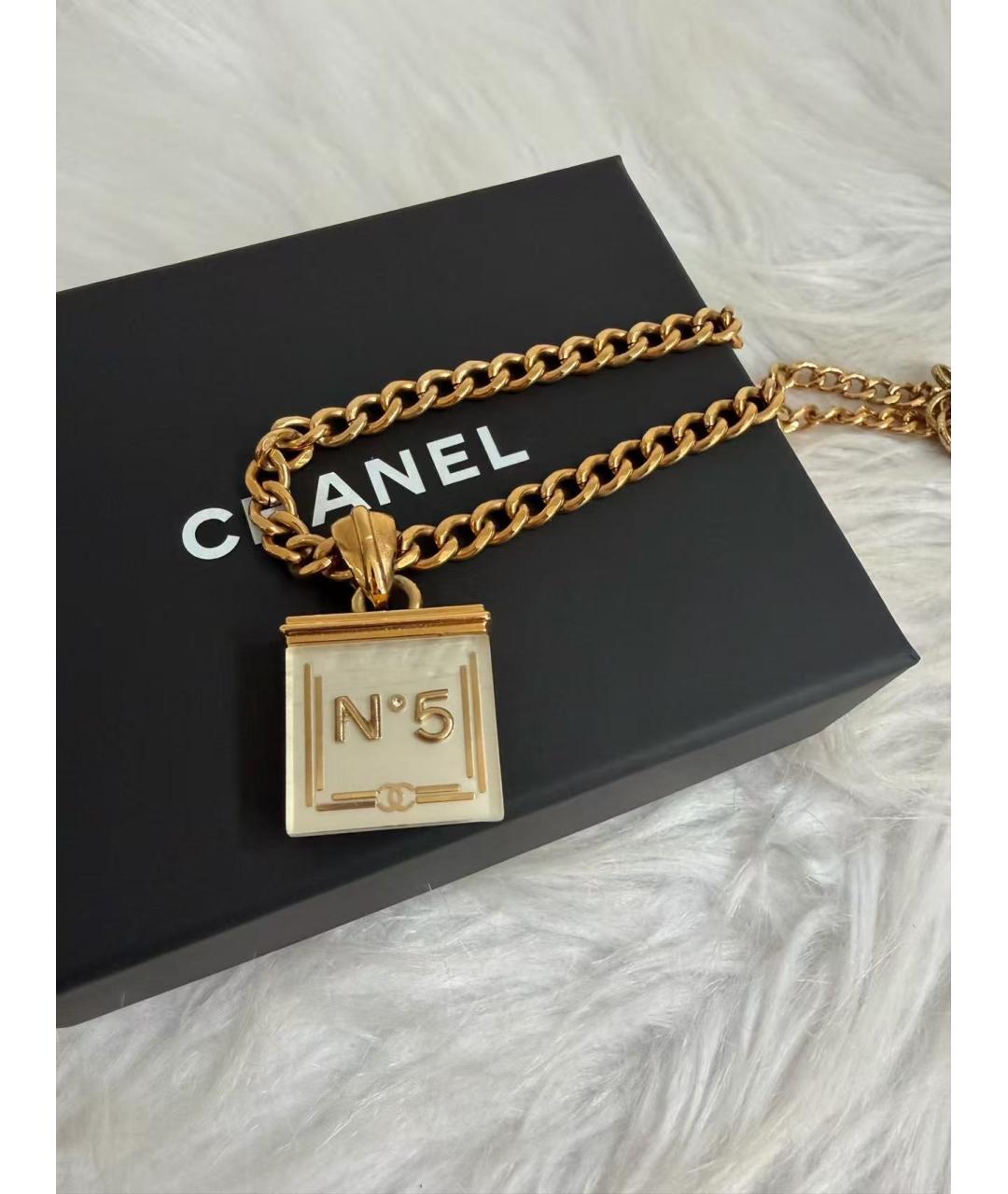 CHANEL Золотая подвеска, фото 2