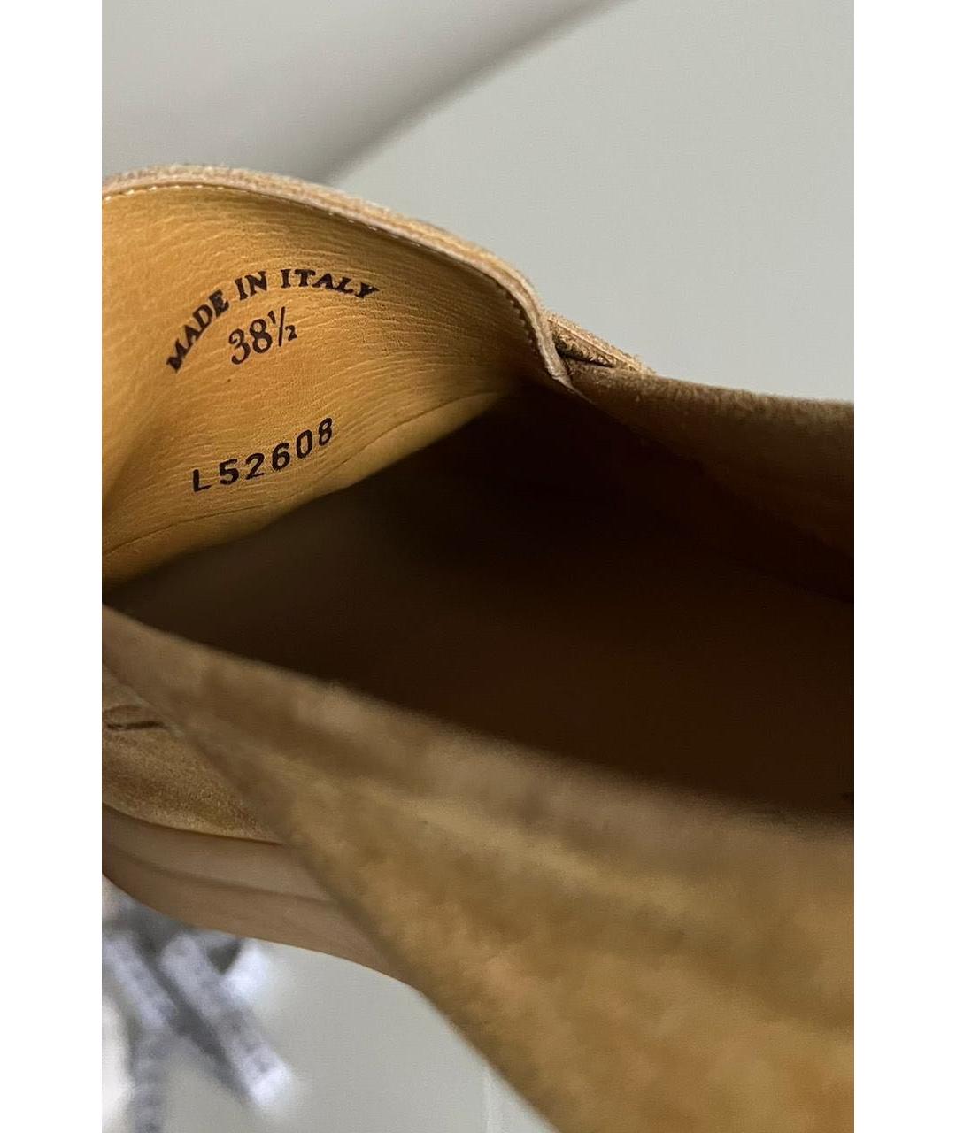 LORO PIANA Замшевые лоферы, фото 8