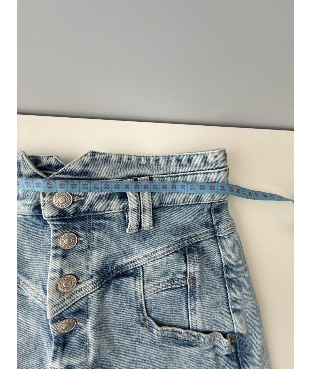 ISABEL MARANT Синие хлопковые шорты, фото 7