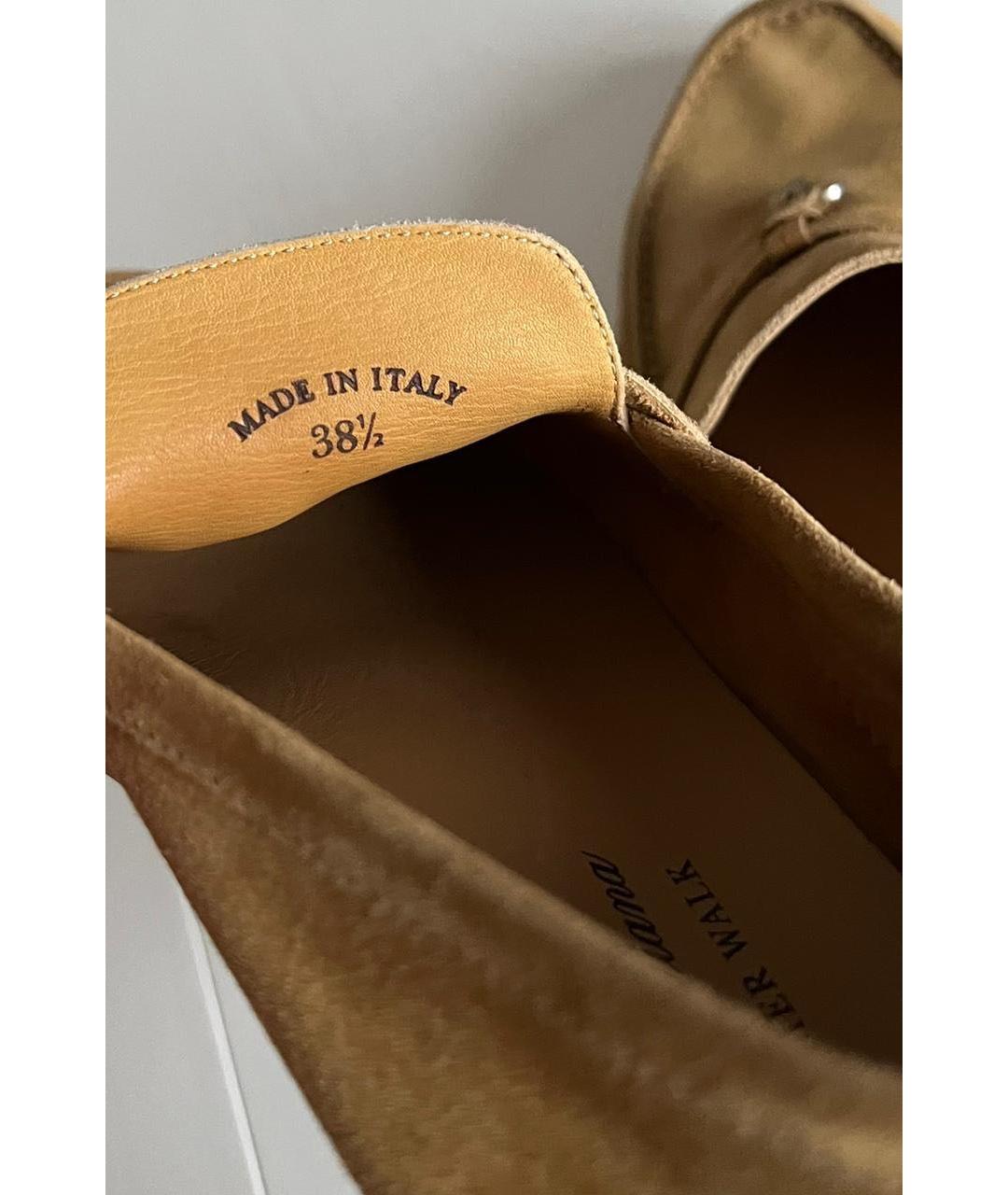 LORO PIANA Замшевые лоферы, фото 7