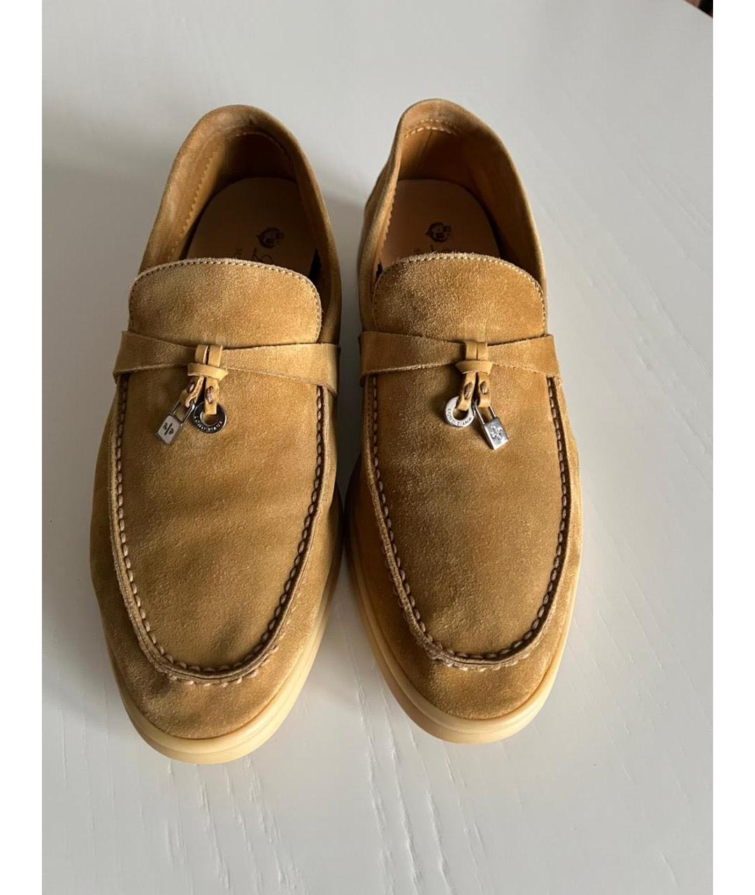 LORO PIANA Замшевые лоферы, фото 2