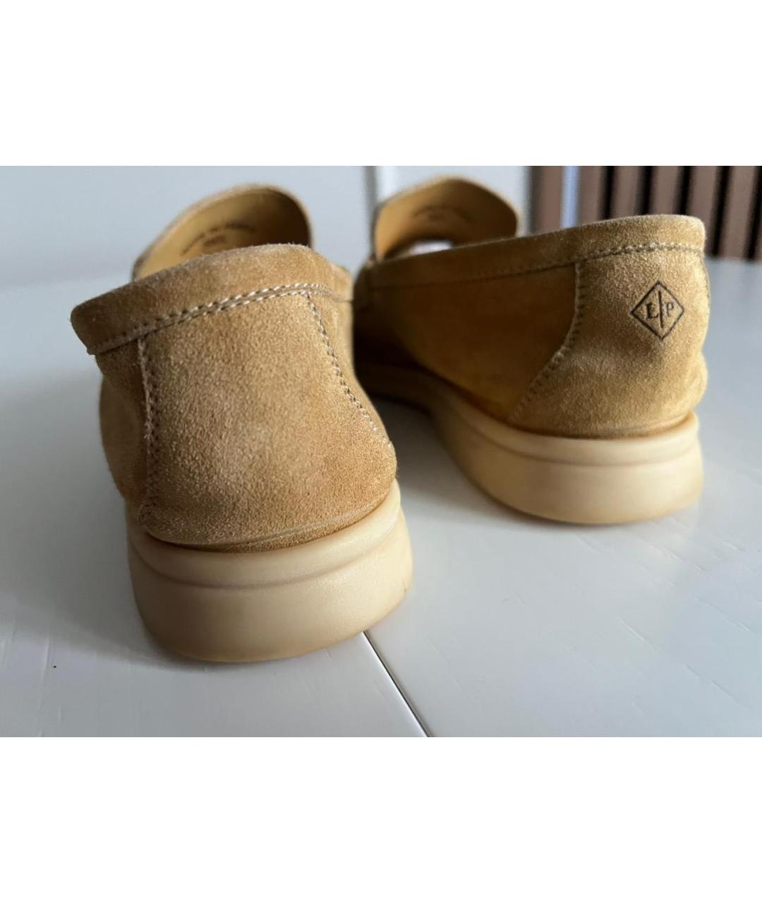 LORO PIANA Замшевые лоферы, фото 4