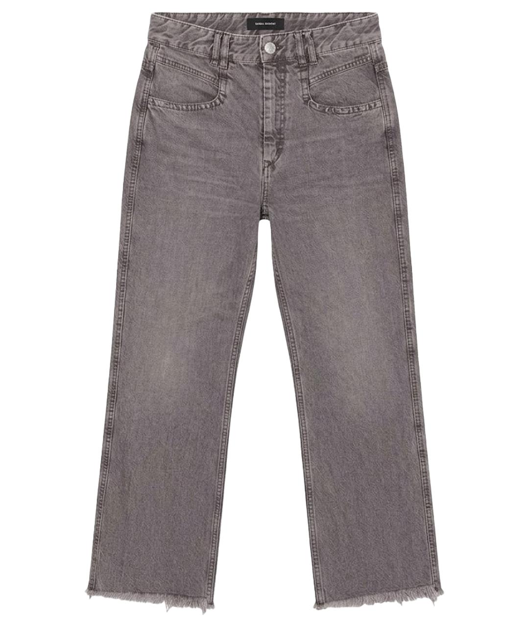 ISABEL MARANT Антрацитовые прямые джинсы, фото 1