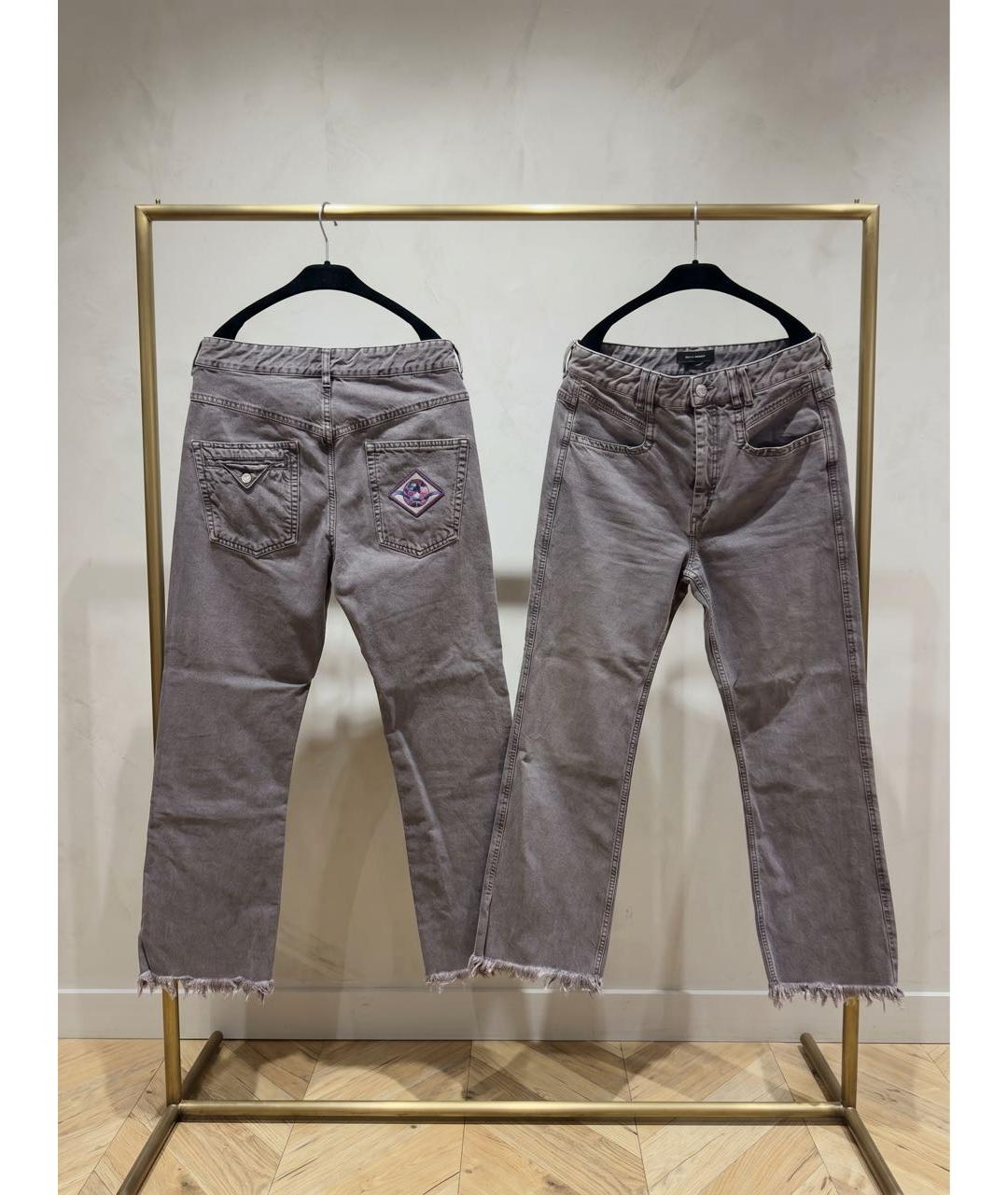 ISABEL MARANT Антрацитовые прямые джинсы, фото 2