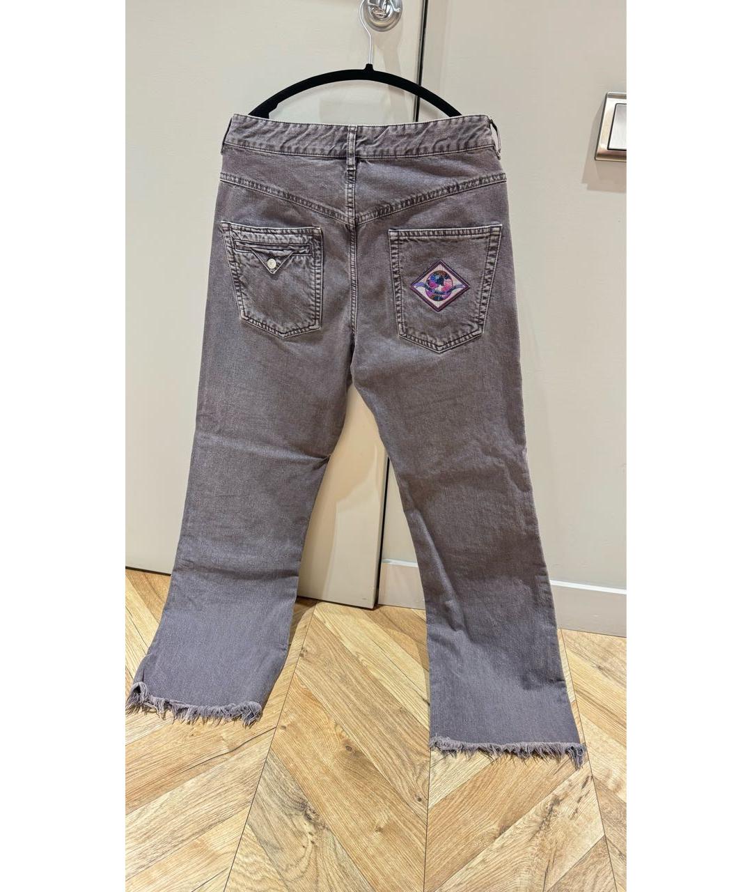 ISABEL MARANT Антрацитовые прямые джинсы, фото 3