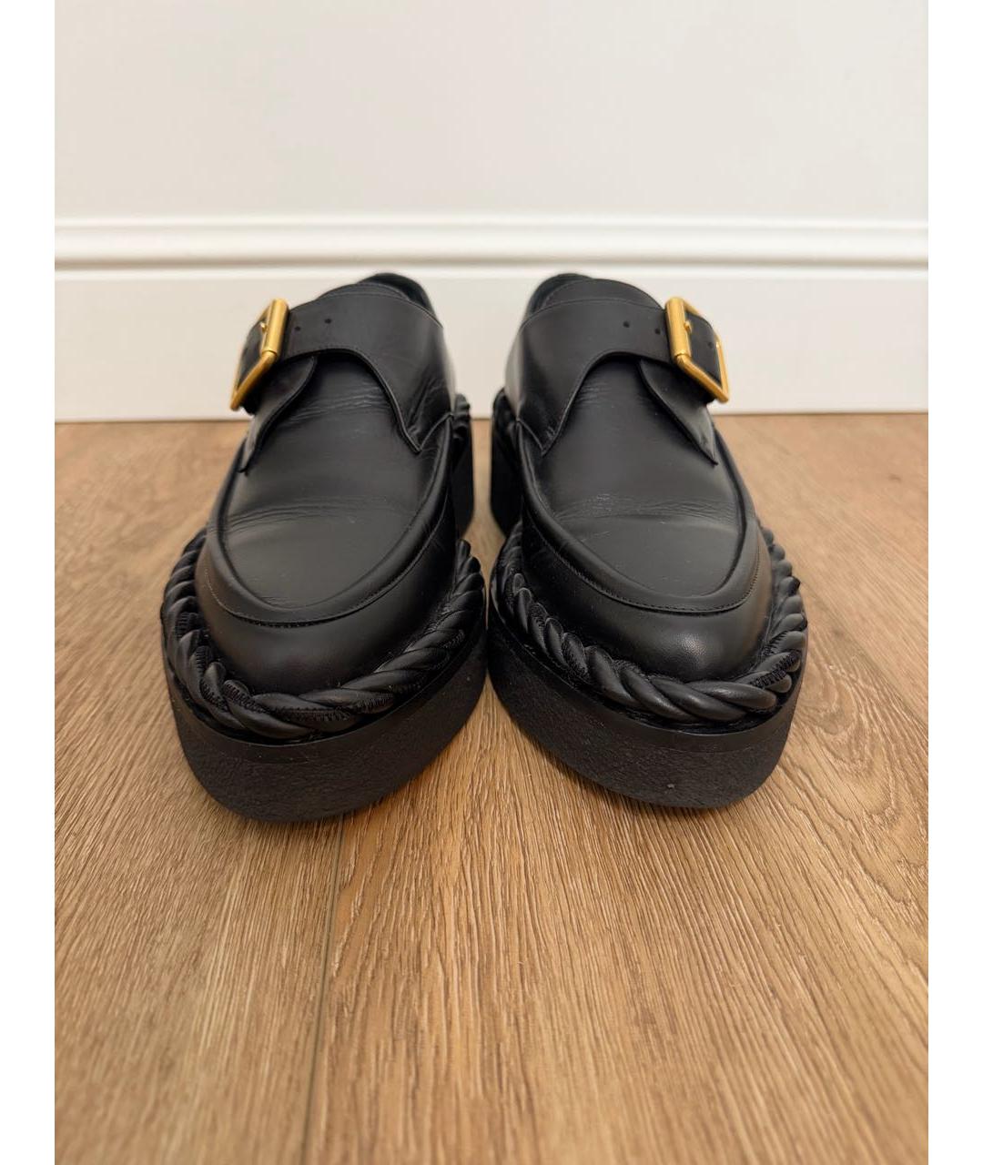 VALENTINO Черные кожаные туфли, фото 2