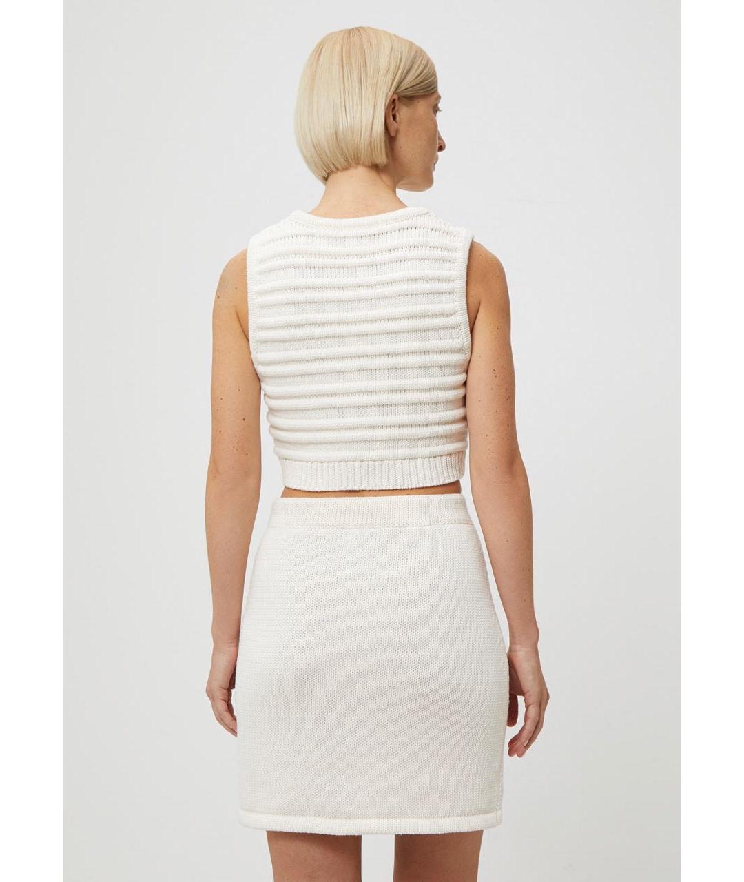 12 STOREEZ Белый хлопковый костюм с юбками, фото 9