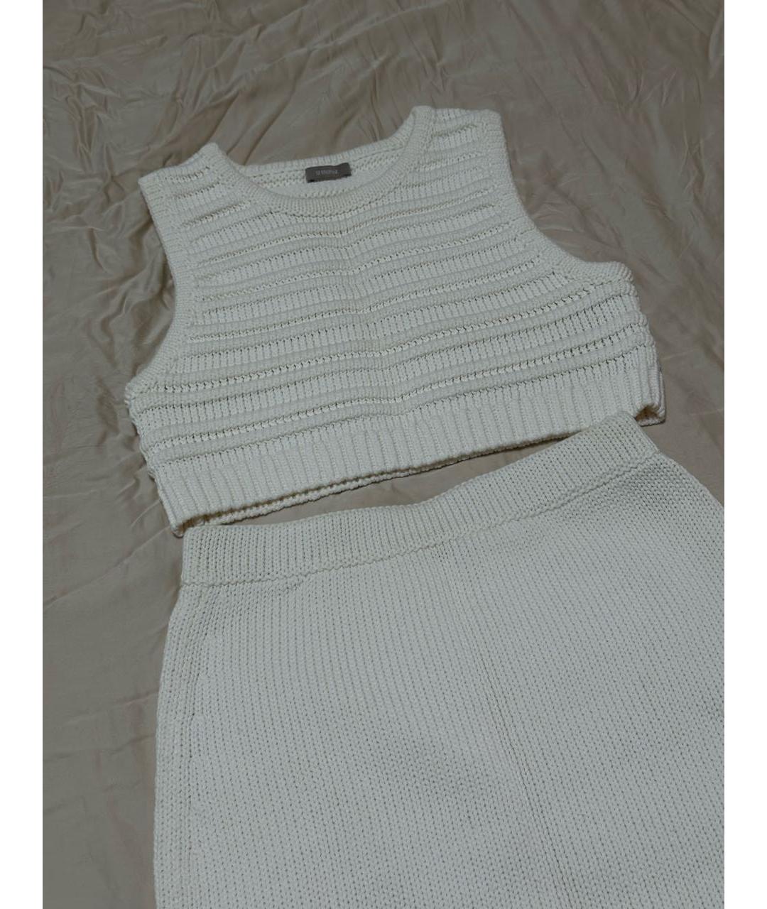 12 STOREEZ Белый хлопковый костюм с юбками, фото 5