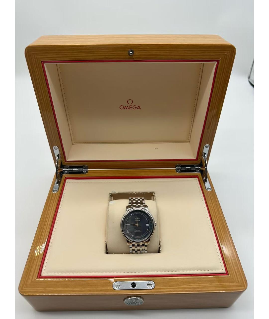 OMEGA Серебряные часы, фото 3