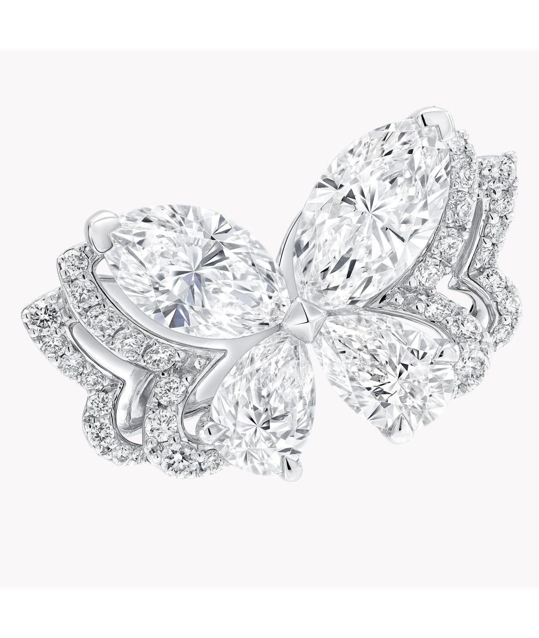 GRAFF Серебряные серьги из белого золота, фото 2