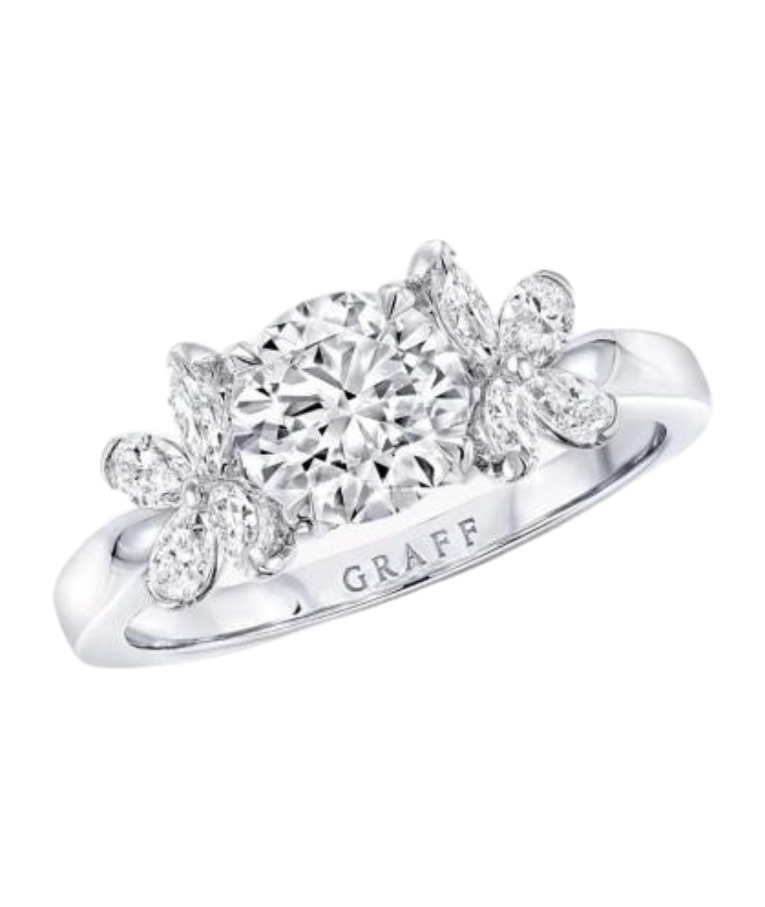 GRAFF Серебряное кольцо из белого золота, фото 1