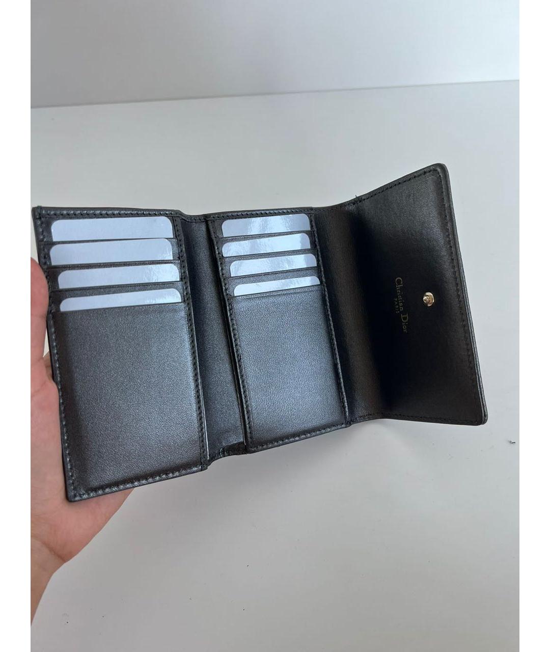 CHRISTIAN DIOR Серый кошелек, фото 5