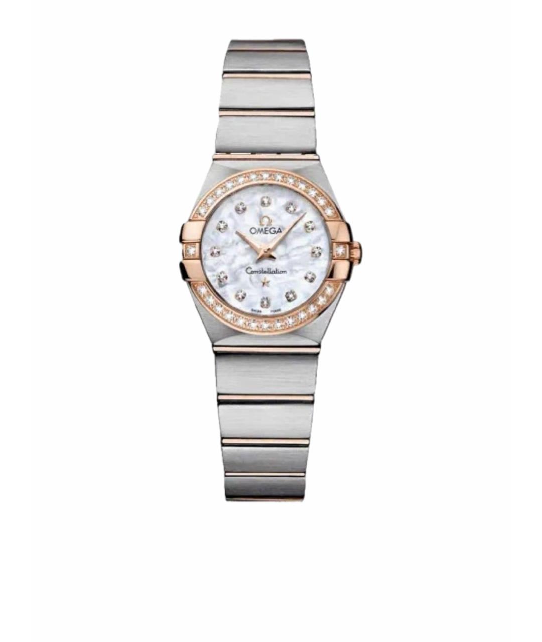 OMEGA Серебряные часы, фото 1