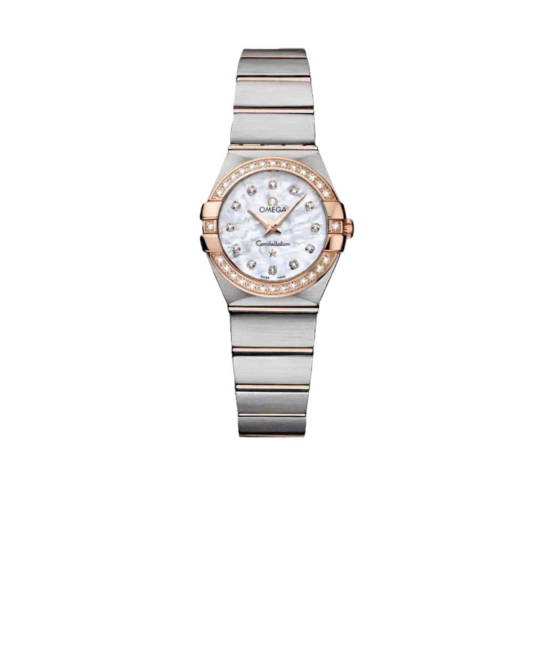 OMEGA Серебряные часы, фото 3