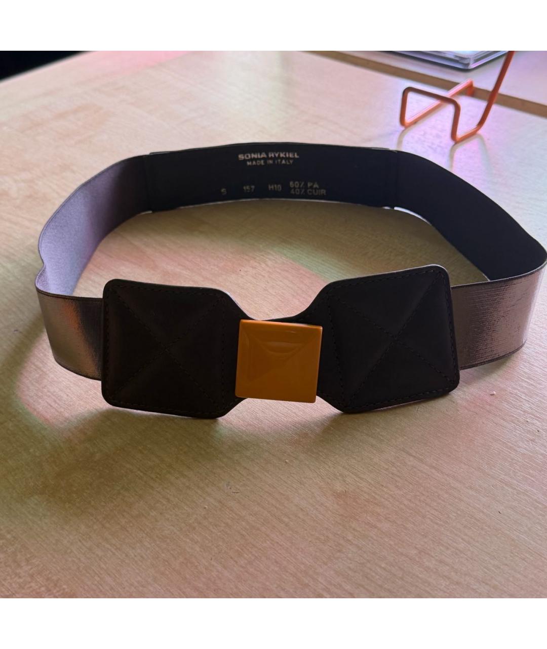 Sonya Rykiel Черный ремень, фото 4