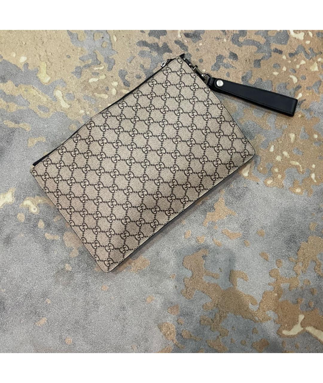 GUCCI Бежевая барсетка, фото 3