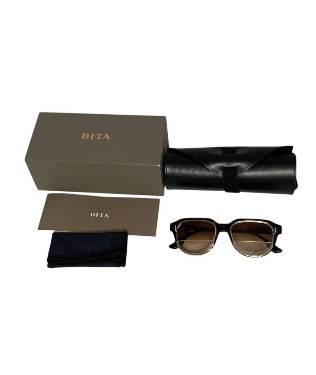 DITA Коричневые солнцезащитные очки, фото 7