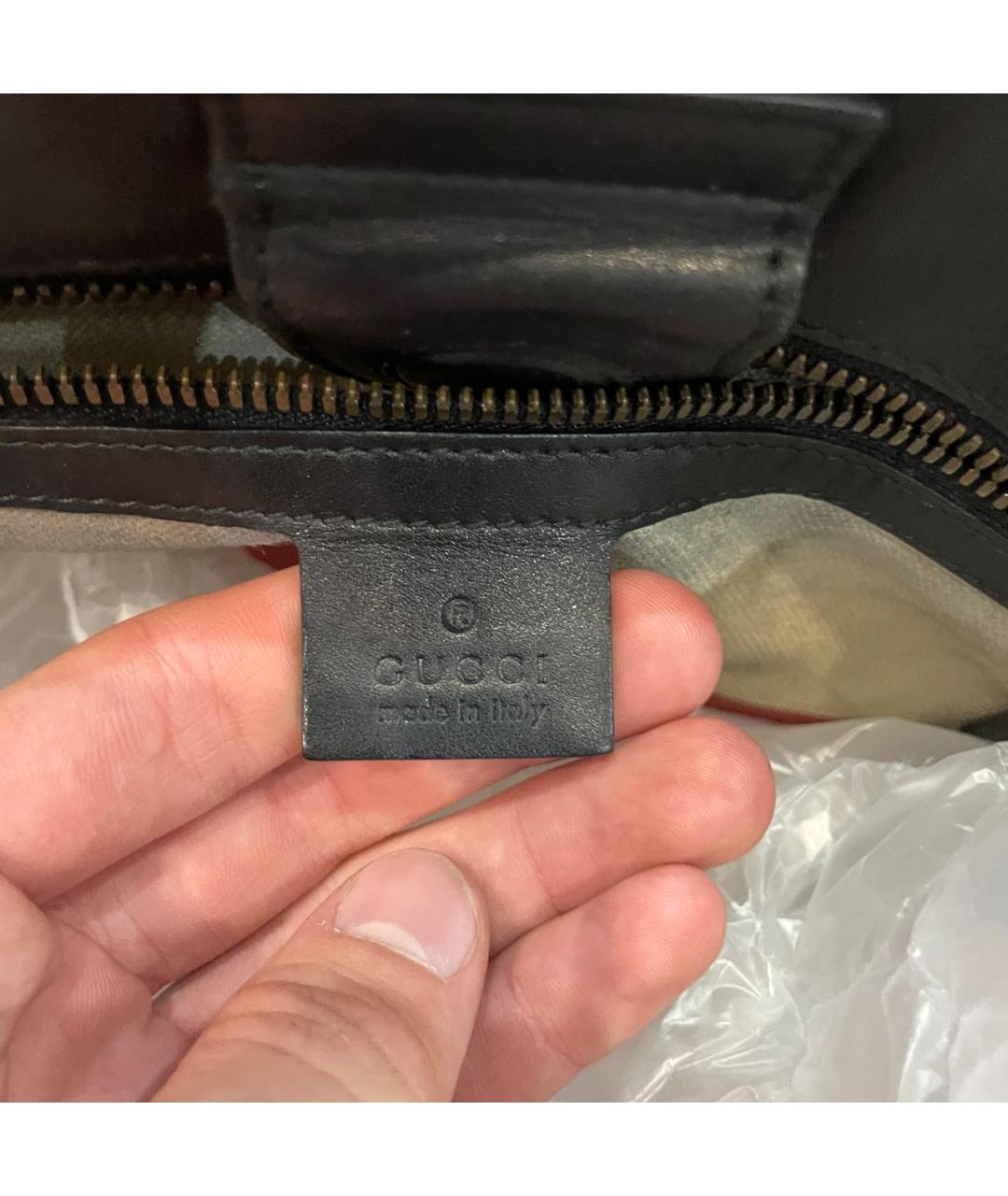 GUCCI Бежевая сумка тоут, фото 4