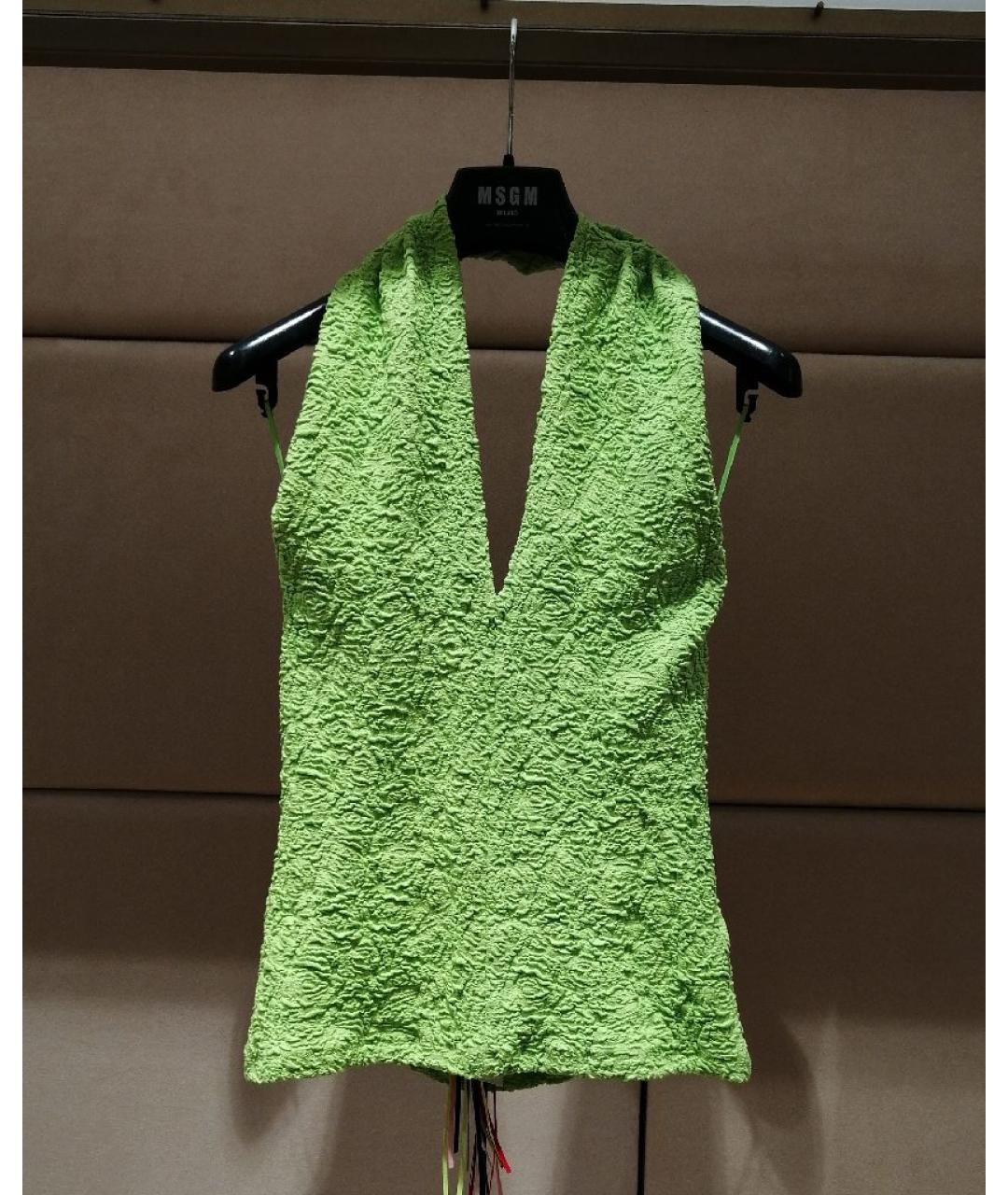 MSGM Салатовый костюм с брюками, фото 5