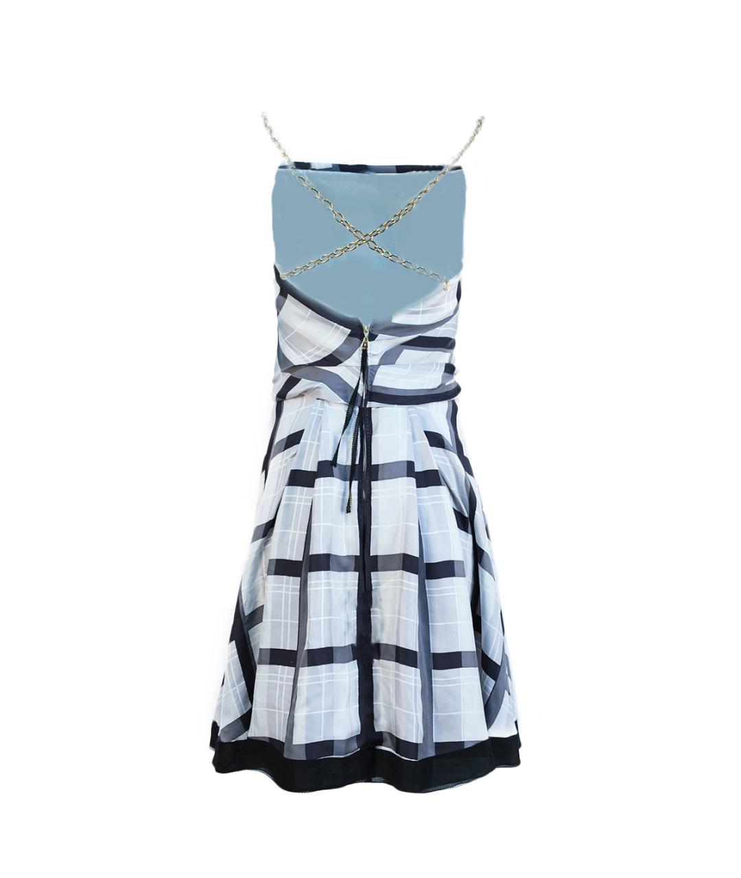 LOUIS VUITTON Серое шелковое повседневное платье, фото 2