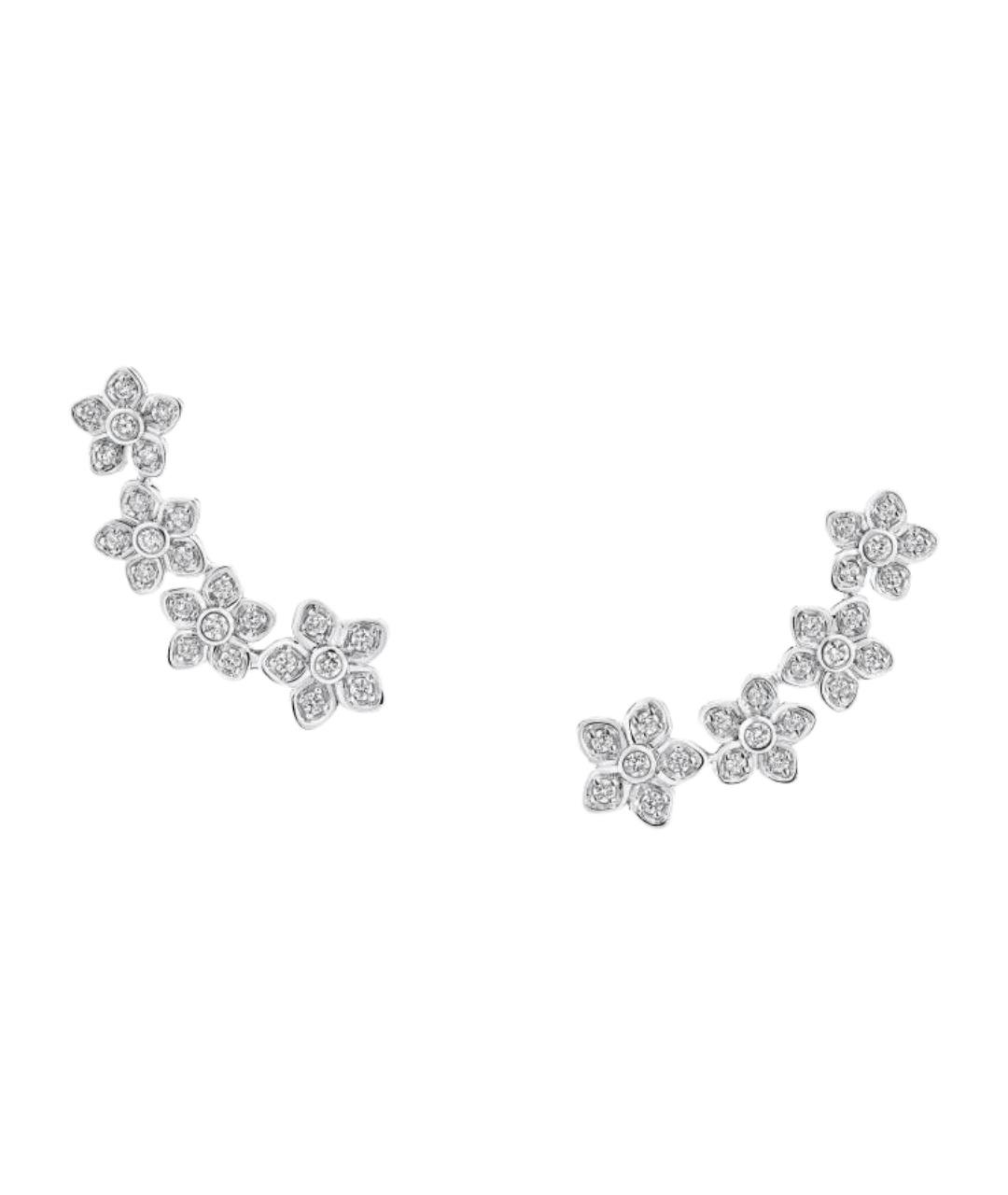 GRAFF Серебряные серьги из белого золота, фото 1