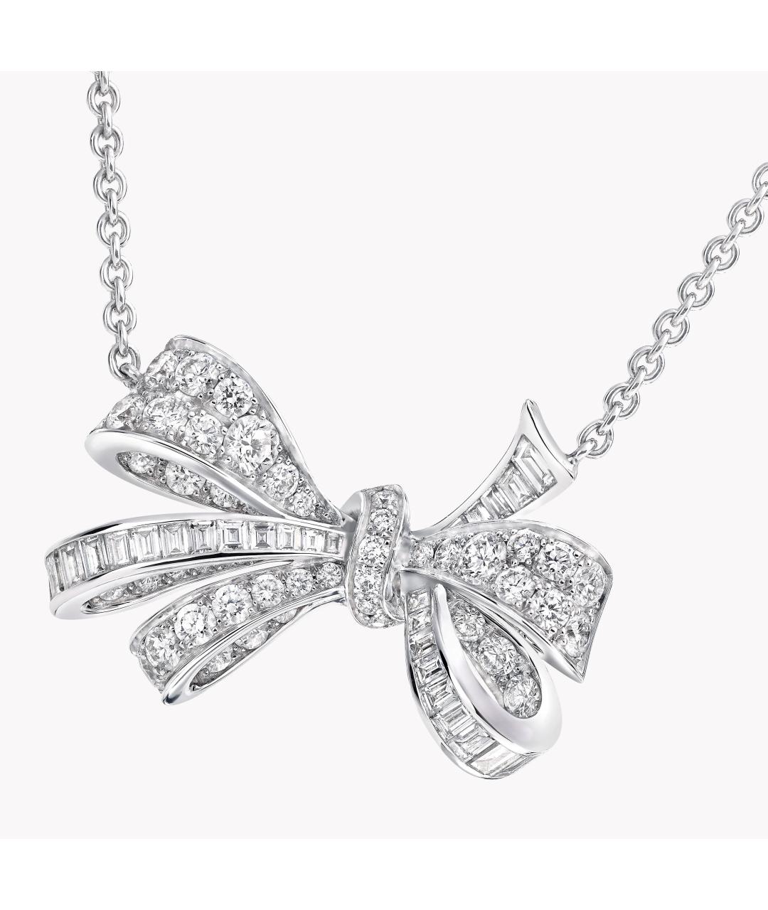 GRAFF Серебряное колье из белого золота, фото 2