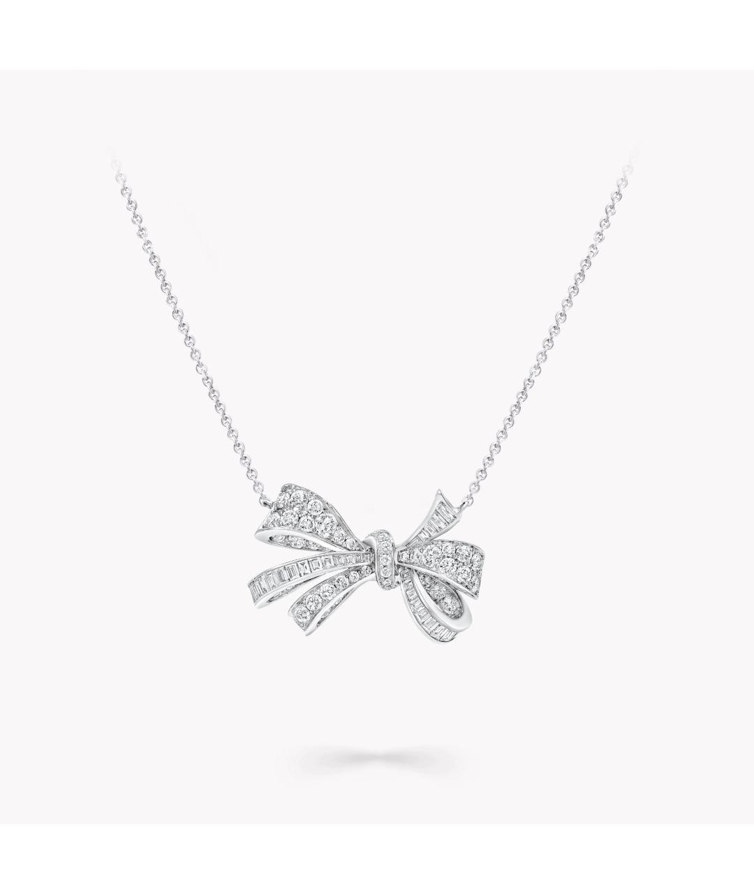 GRAFF Серебряное колье из белого золота, фото 4