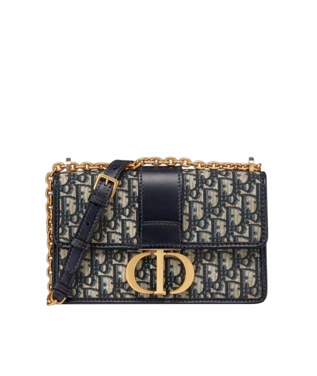 CHRISTIAN DIOR Голубая сумка через плечо, фото 1