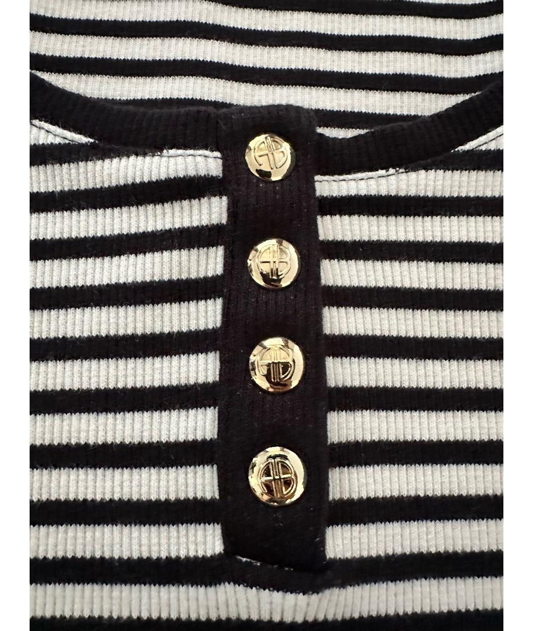 ANINE BING Хлопко-эластановая майка, фото 4