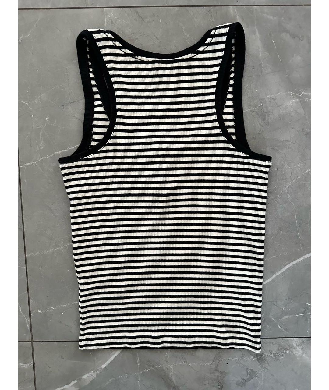 ANINE BING Хлопко-эластановая майка, фото 2