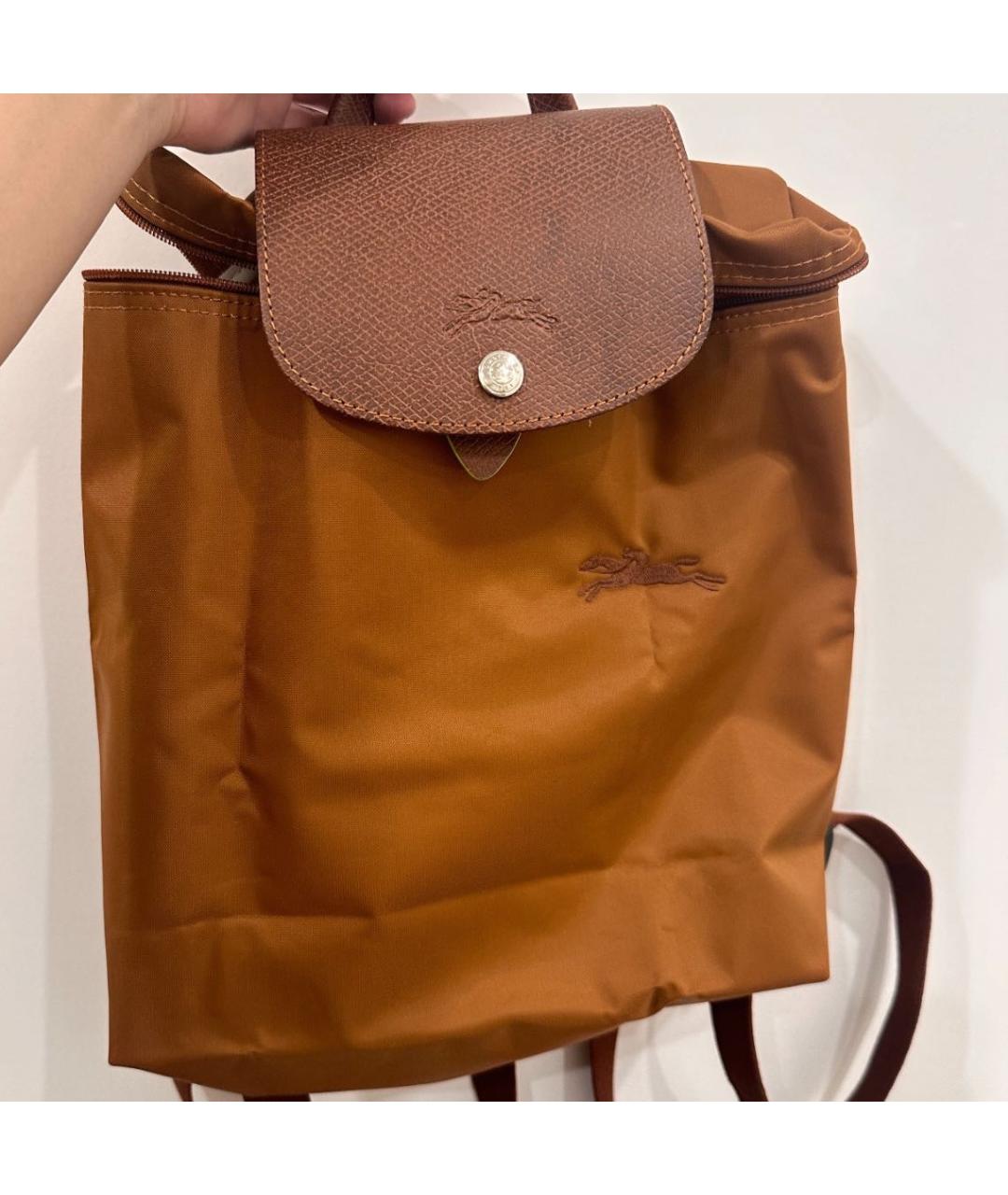 LONGCHAMP Коричневый рюкзак, фото 5