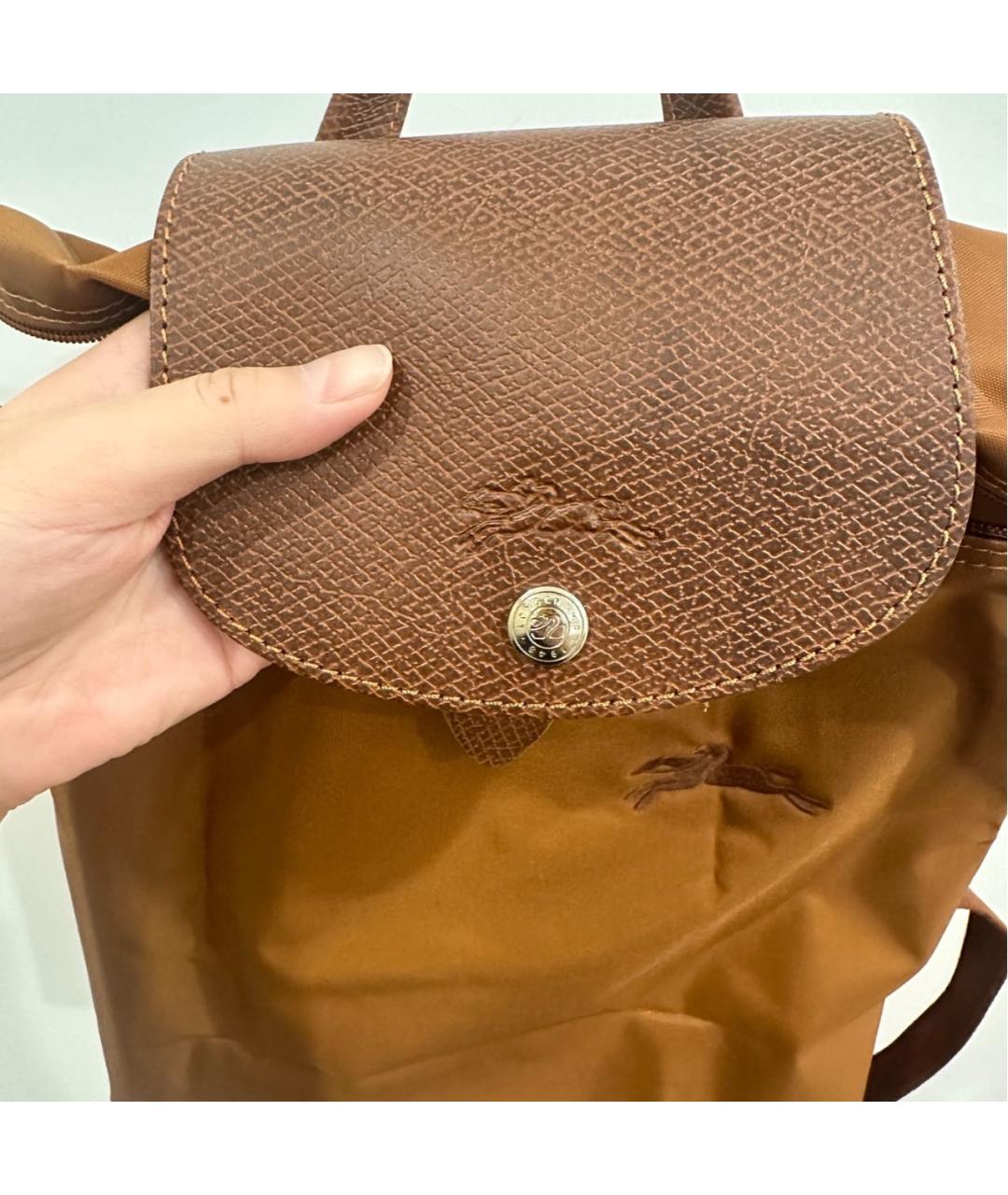 LONGCHAMP Коричневый рюкзак, фото 6