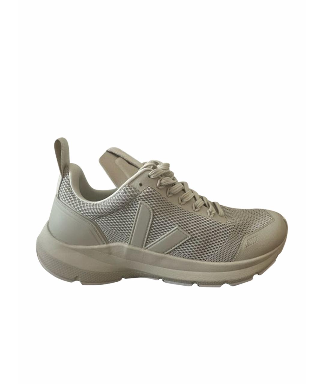 VEJA Серые текстильные кроссовки, фото 1