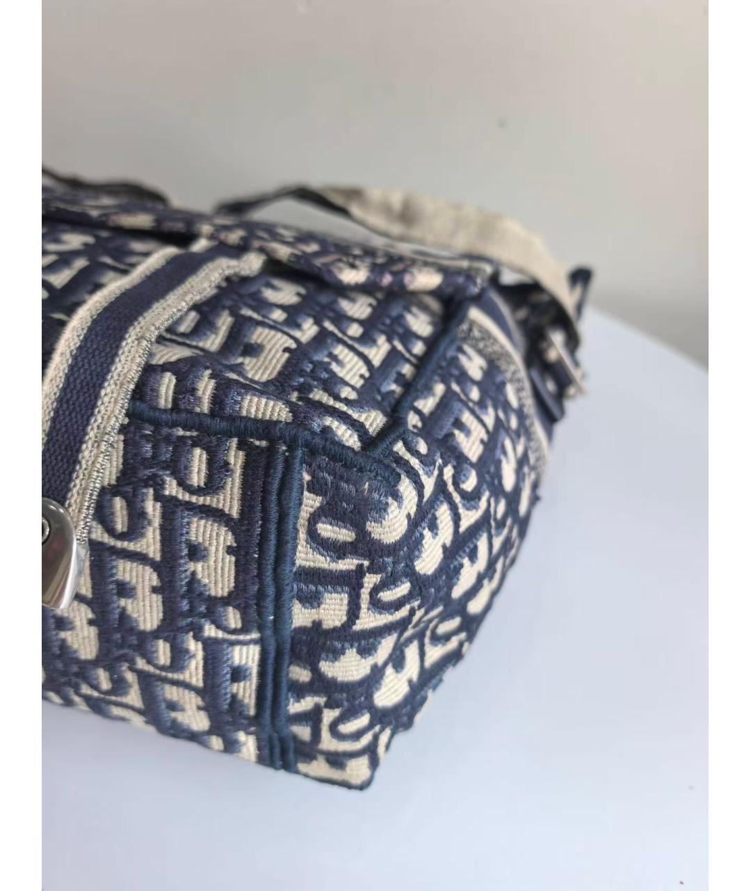 CHRISTIAN DIOR Голубая сумка через плечо, фото 7