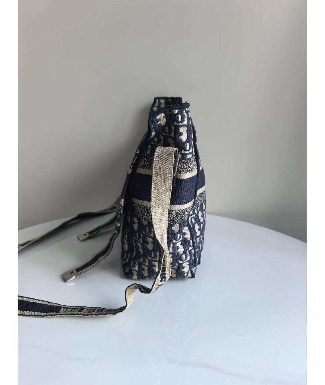 CHRISTIAN DIOR Голубая сумка через плечо, фото 5