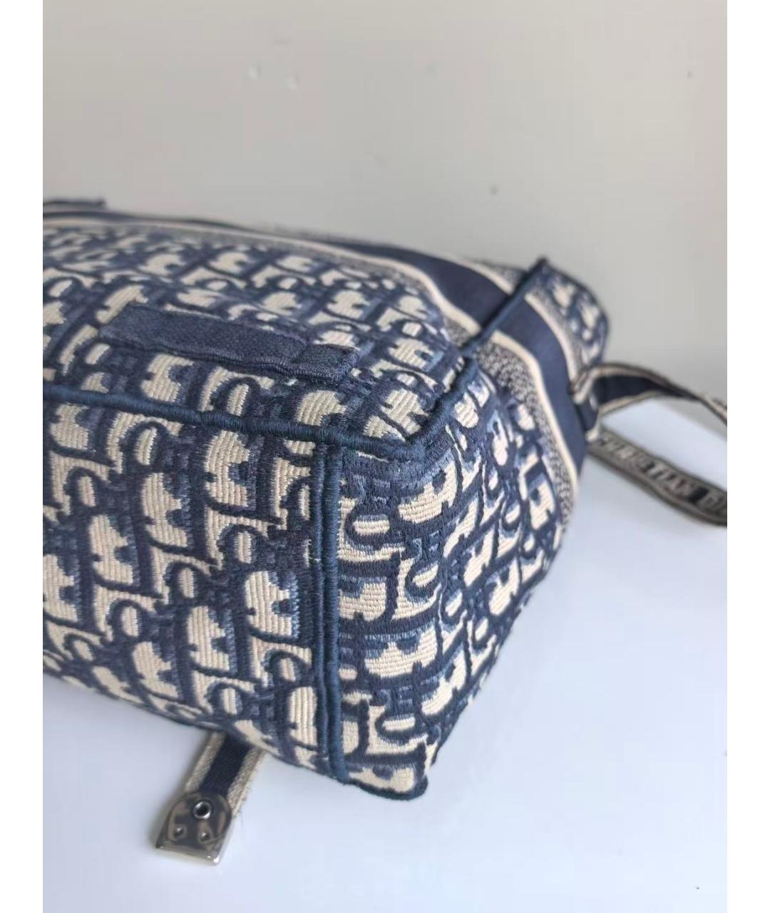 CHRISTIAN DIOR Голубая сумка через плечо, фото 8