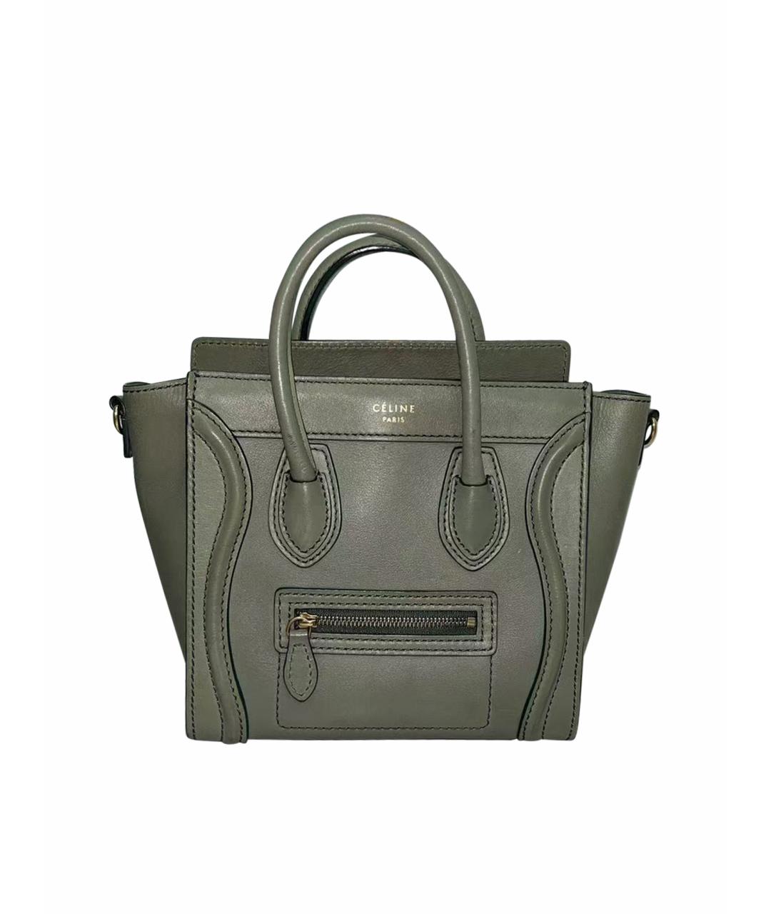 CELINE Кожаная сумка через плечо, фото 1