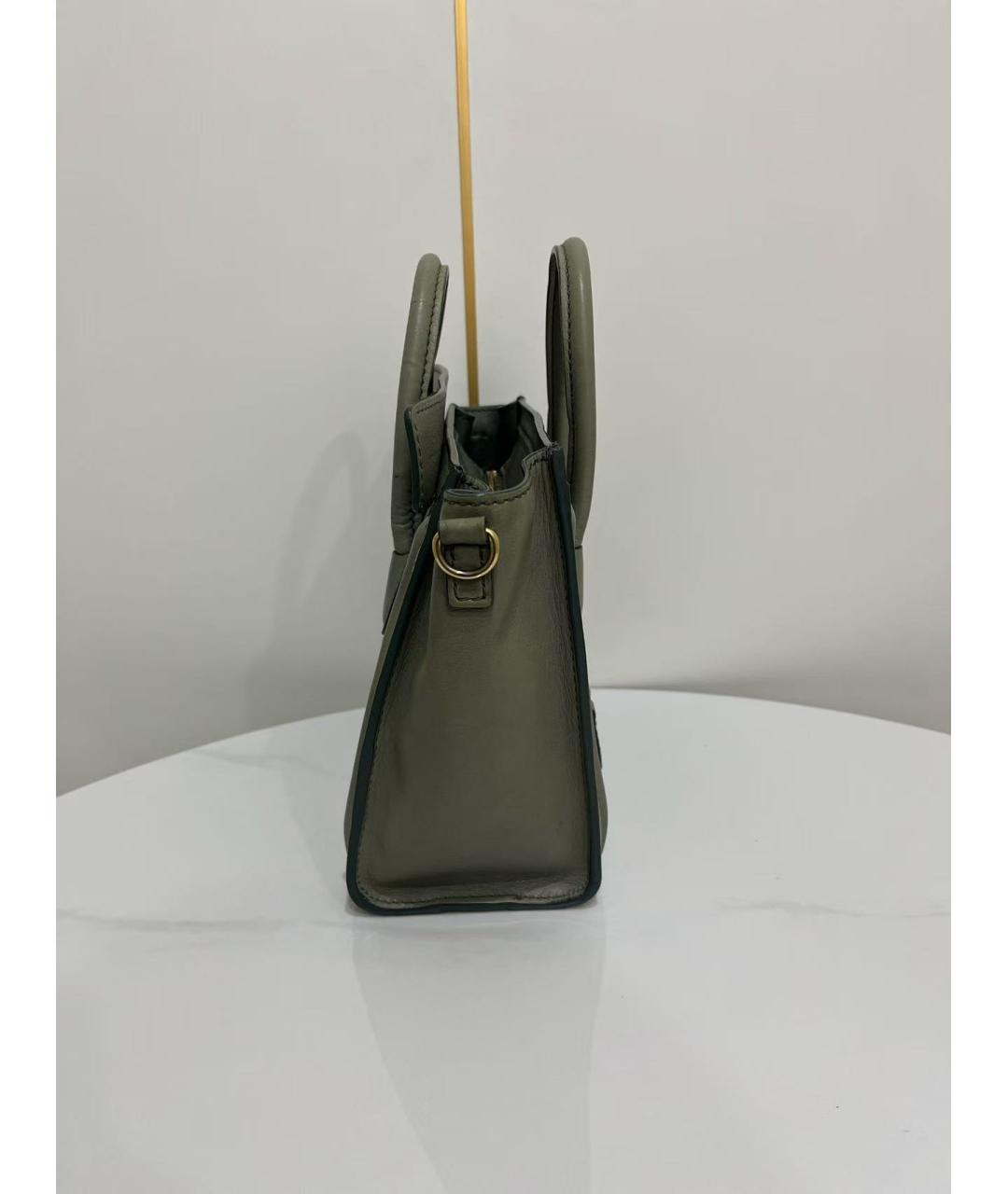 CELINE Кожаная сумка через плечо, фото 4