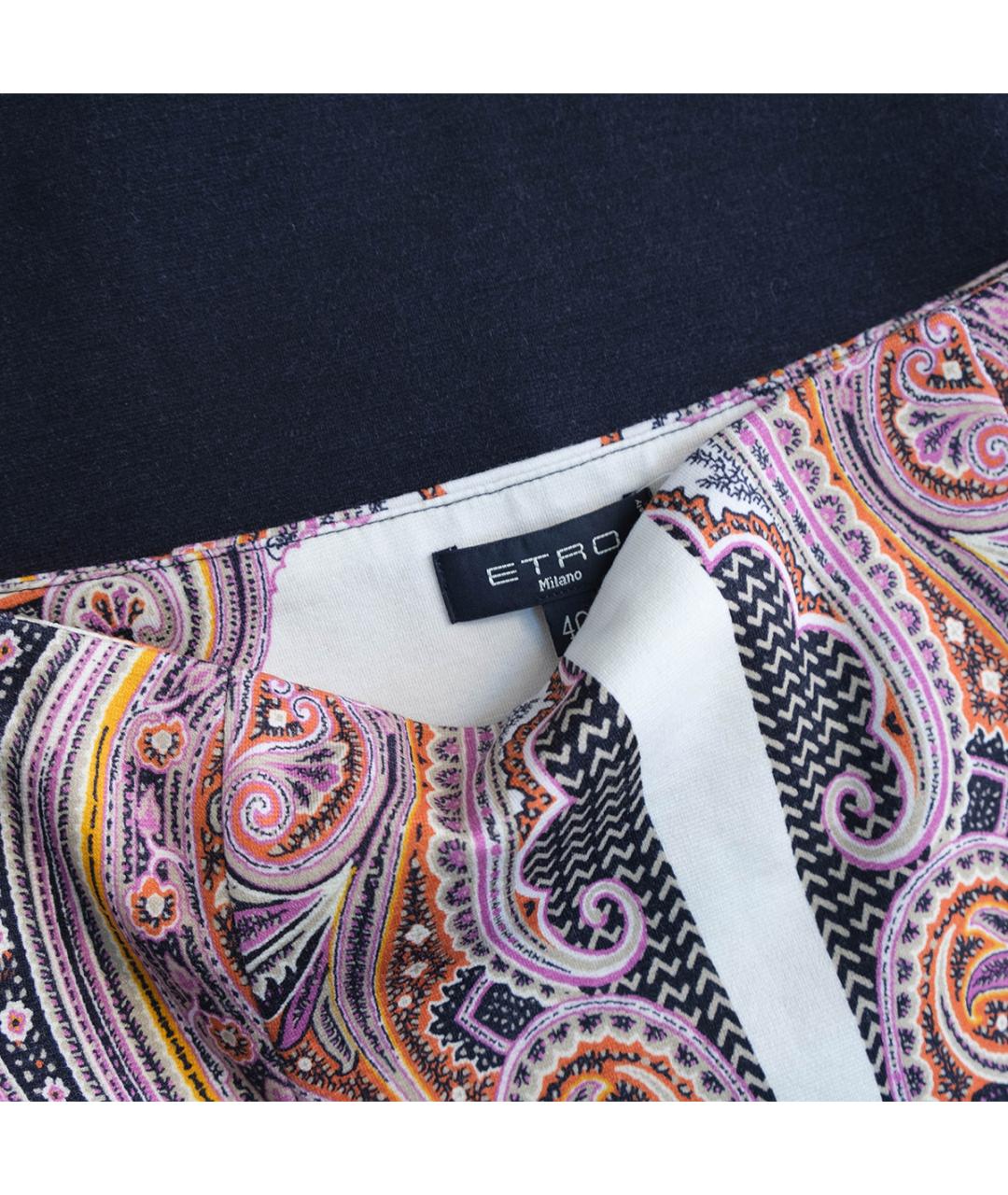 ETRO Мульти вискозный костюм с юбками, фото 9