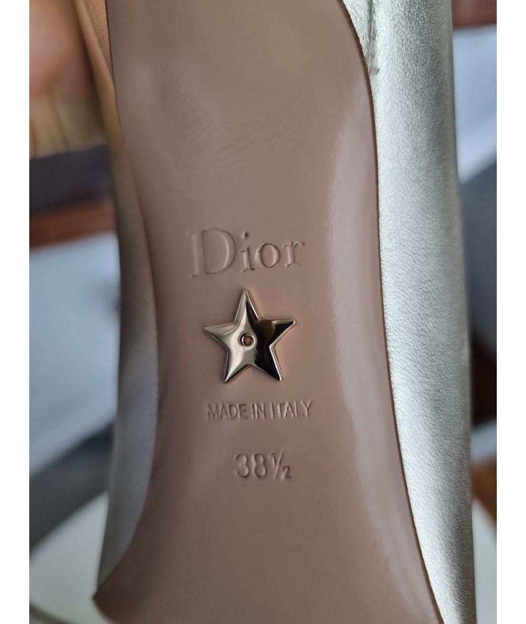 CHRISTIAN DIOR Кожаные туфли, фото 7