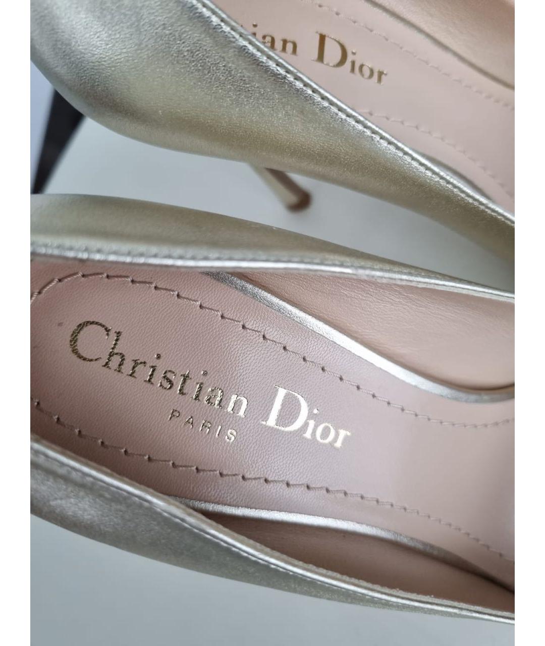 CHRISTIAN DIOR Кожаные туфли, фото 3