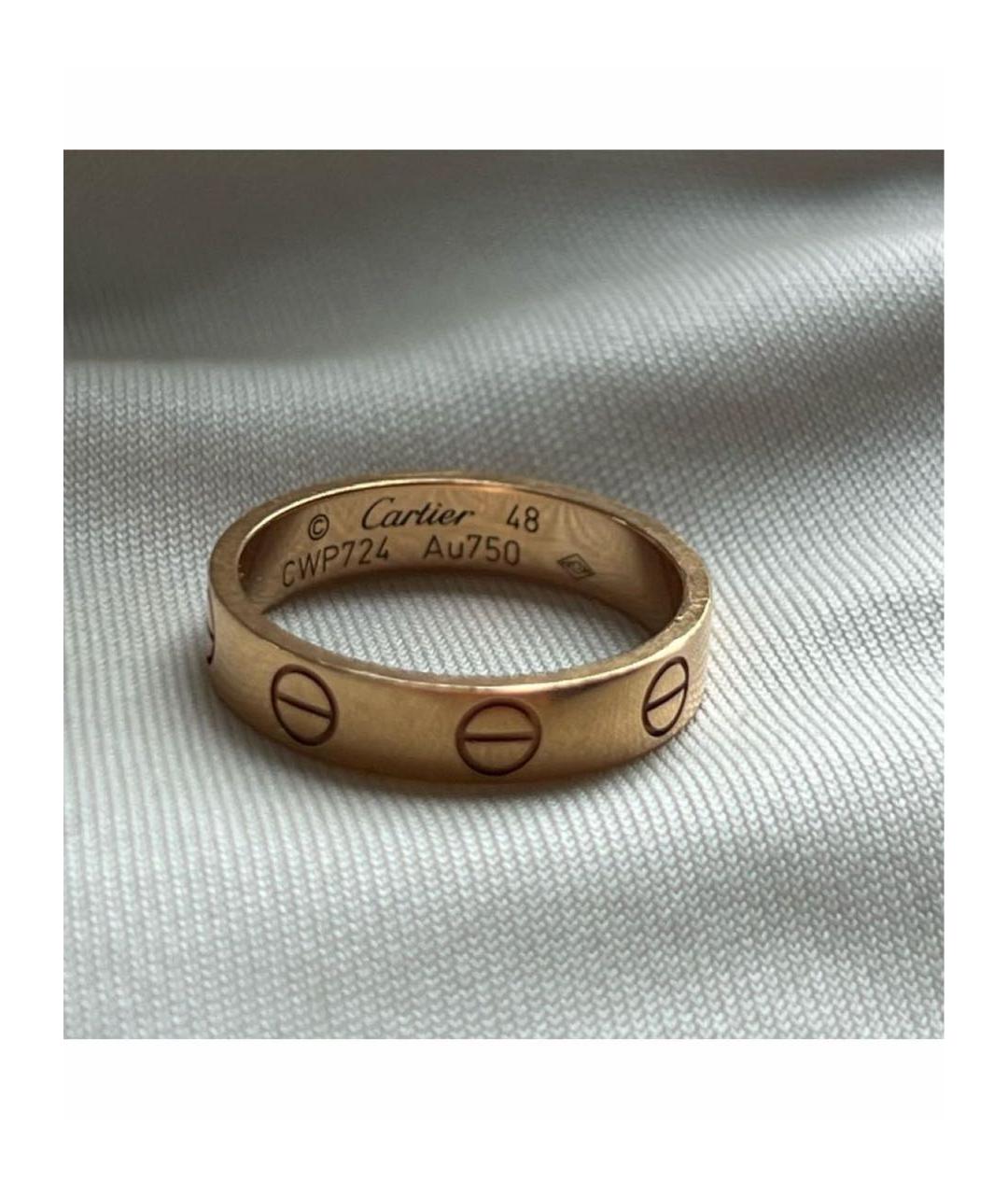 CARTIER Кольцо из розового золота, фото 4