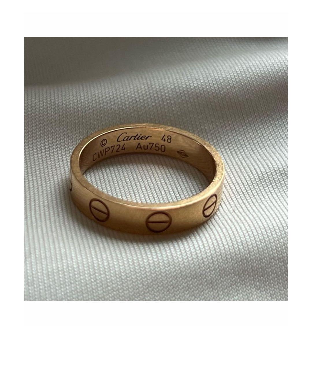 CARTIER Кольцо из розового золота, фото 3