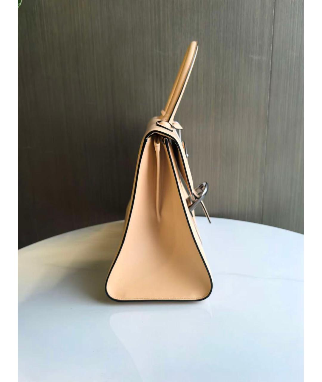 DELVAUX Розовая кожаная сумка через плечо, фото 5