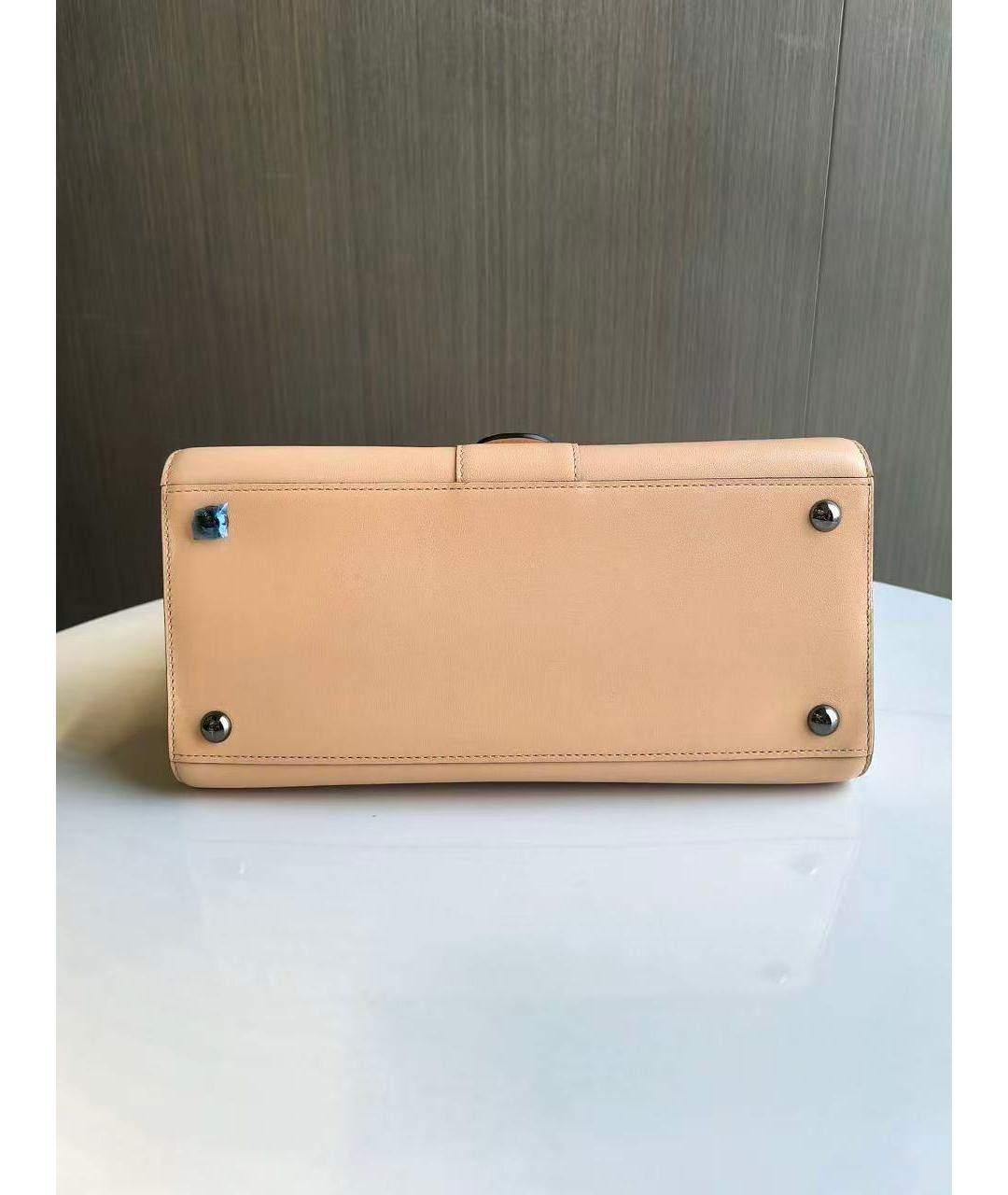 DELVAUX Розовая кожаная сумка через плечо, фото 6