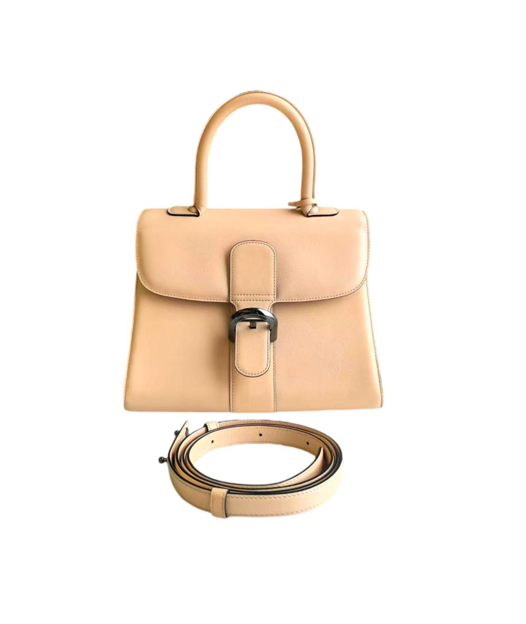 DELVAUX Розовая кожаная сумка через плечо, фото 9