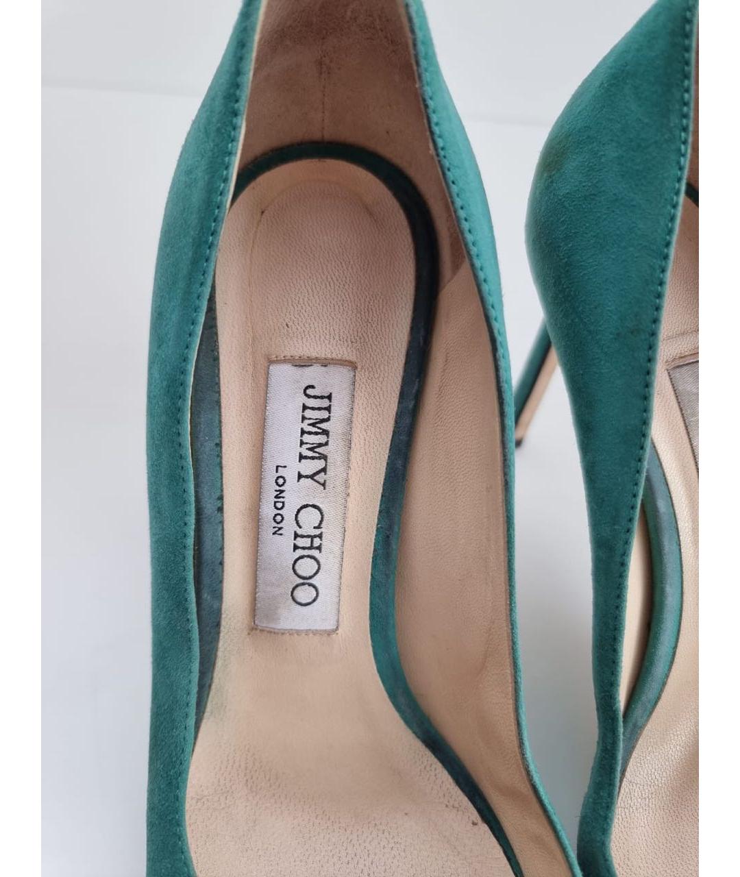 JIMMY CHOO Замшевые туфли, фото 3